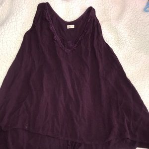 Slit Back Hollister Tank